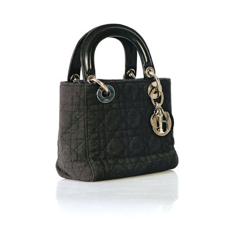 sac lady dior en toile|Sac Lady Dior .